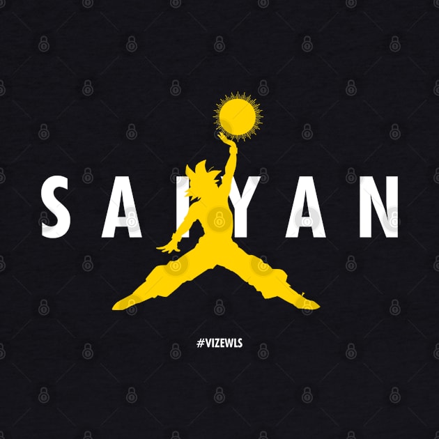 Saiyan Jumpman | Yellow by Vizewls